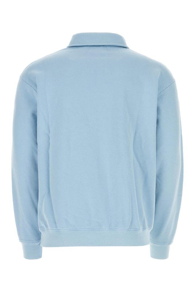 Harmony Light blue cotton polo shirt