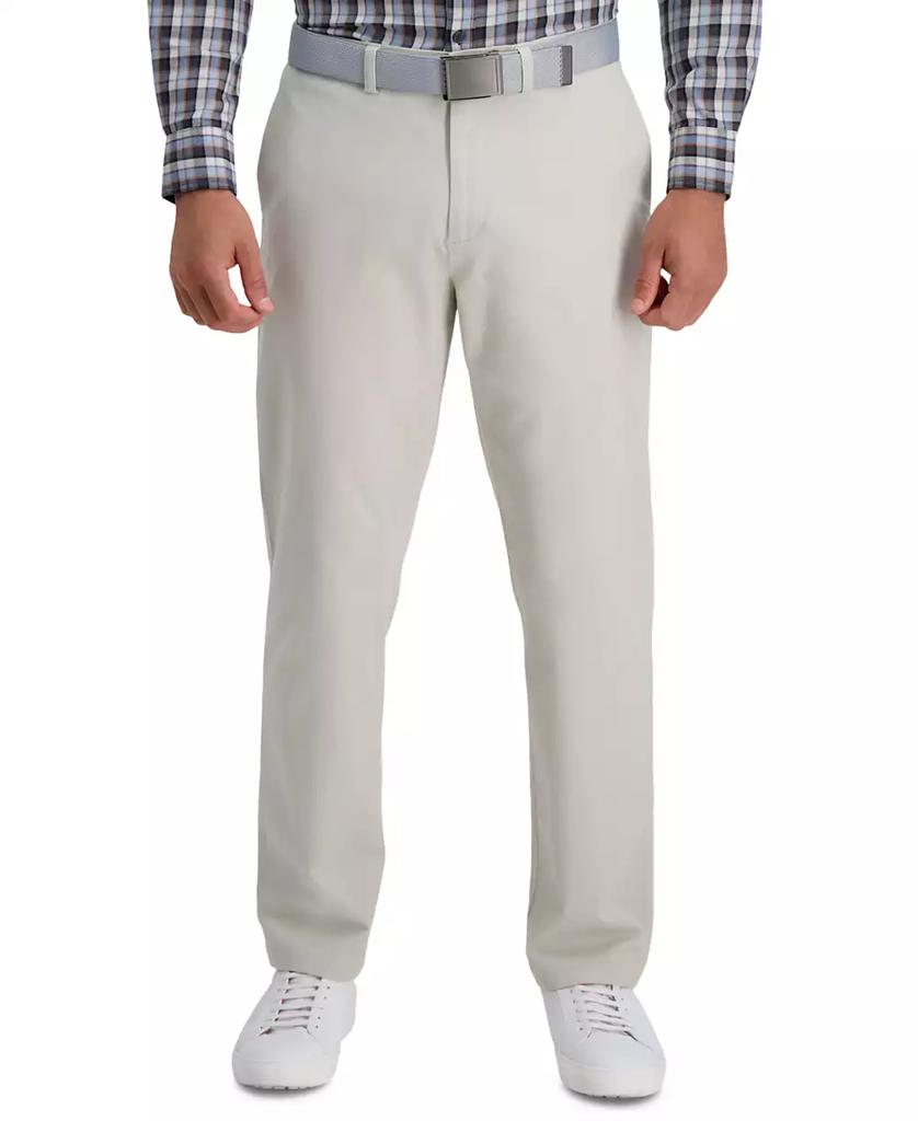 Haggar Men's Straight Fit Soft Chino Premium Dress Pant