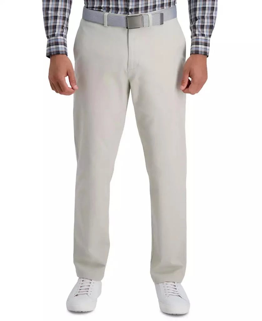 Haggar Men's Straight Fit Soft Chino Premium Dress Pant 1