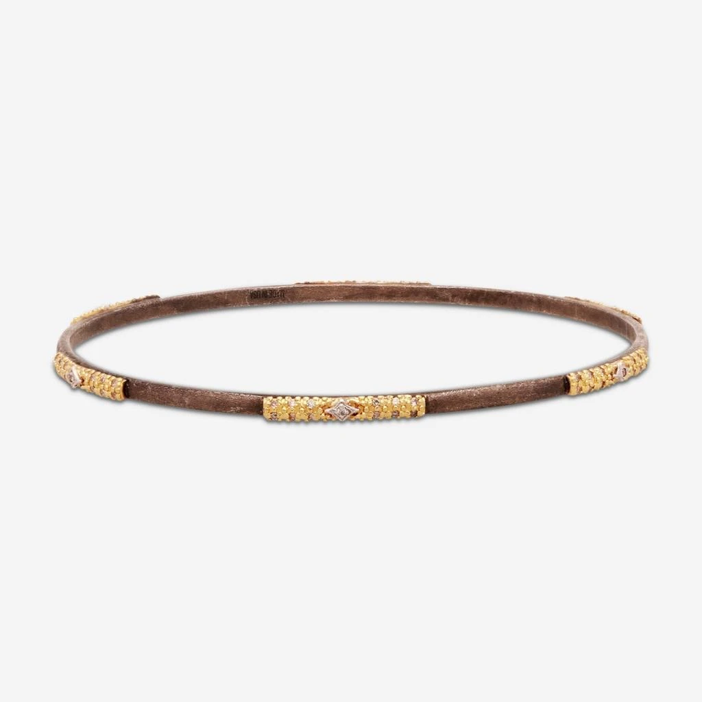 Armenta Armenta Old World 18K Gold & Grey Sterling Silver Bracelet 16383 1