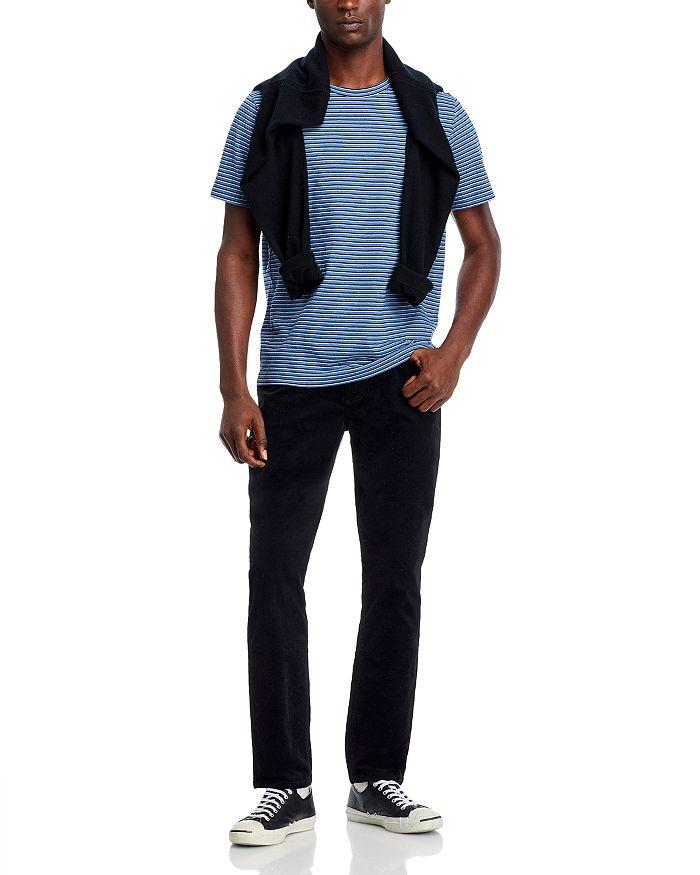 MONFRÈRE MONFRERE Brando Slim Fit Needle Cord Jeans in Noir Black
