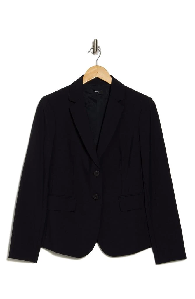 Theory Carissa Stretch Wool Classic Suit Jacket 3