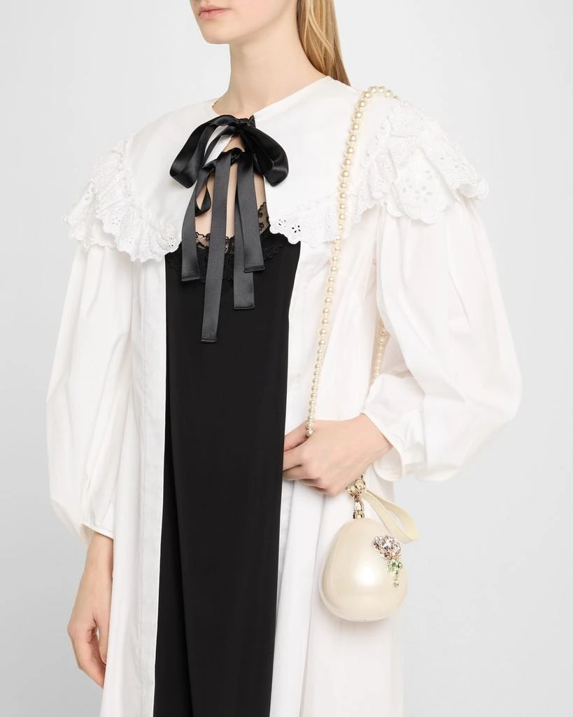 Simone Rocha Micro Pearly Egg Crossbody Bag 2