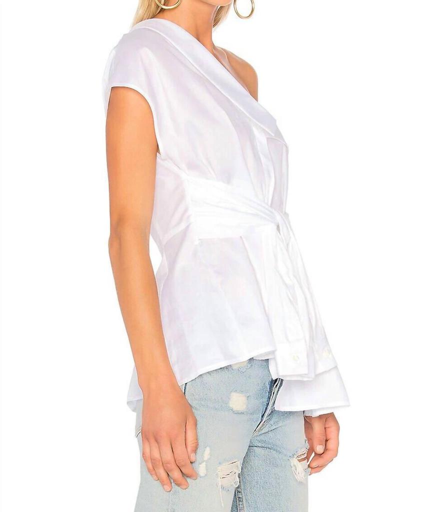 PETERSYN Petersyn - Hadley Cotton One Shoulder Top