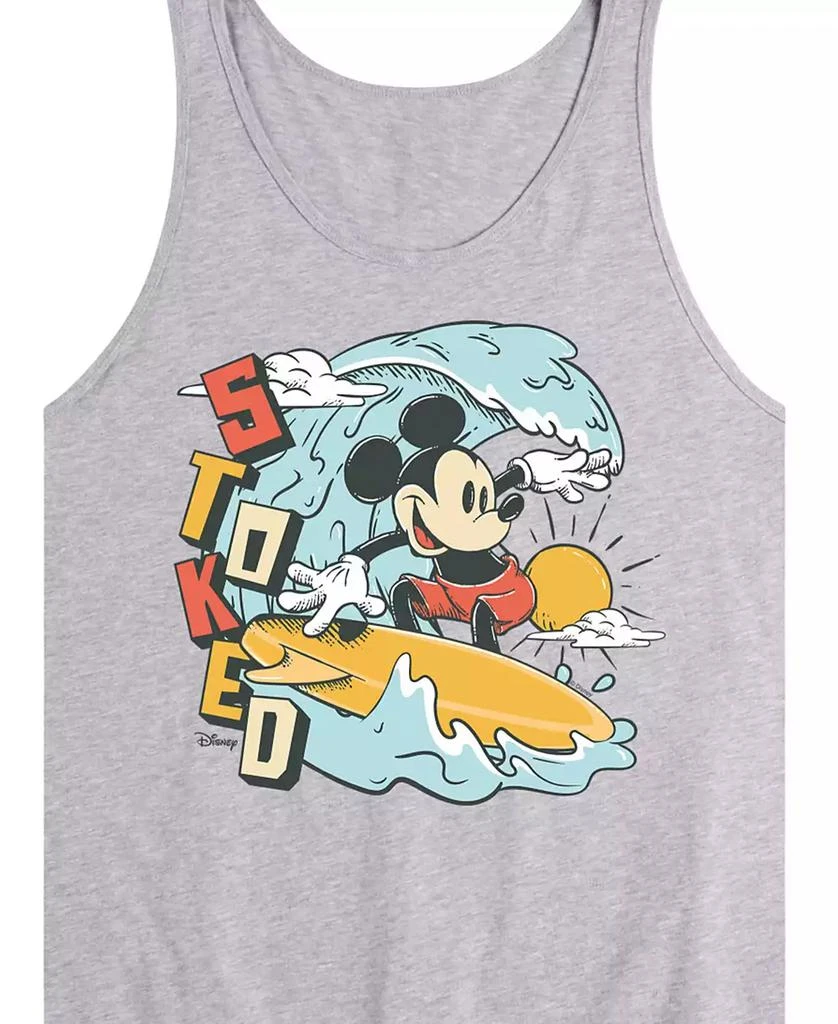 AIRWAVES Men's Disney Mickey Surf Stoked Sleeveless Tank Top 3