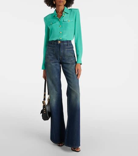 Balmain Silk Crêpe de Chine shirt 2