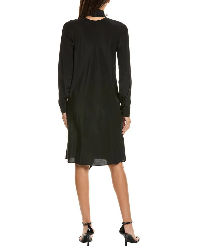 Helmut Lang Opaque Scarf Silk Dress 2