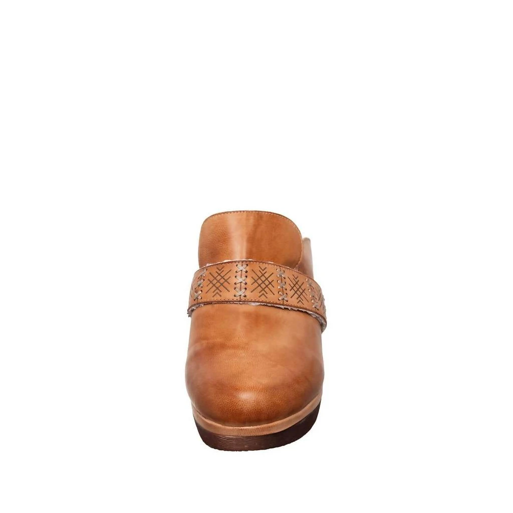 Antelope Lola Clog In Tan Leather 3
