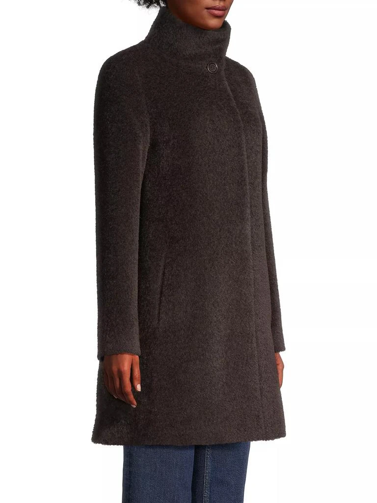 Cinzia Rocca Three-Quarter Length Alpaca Coat 4