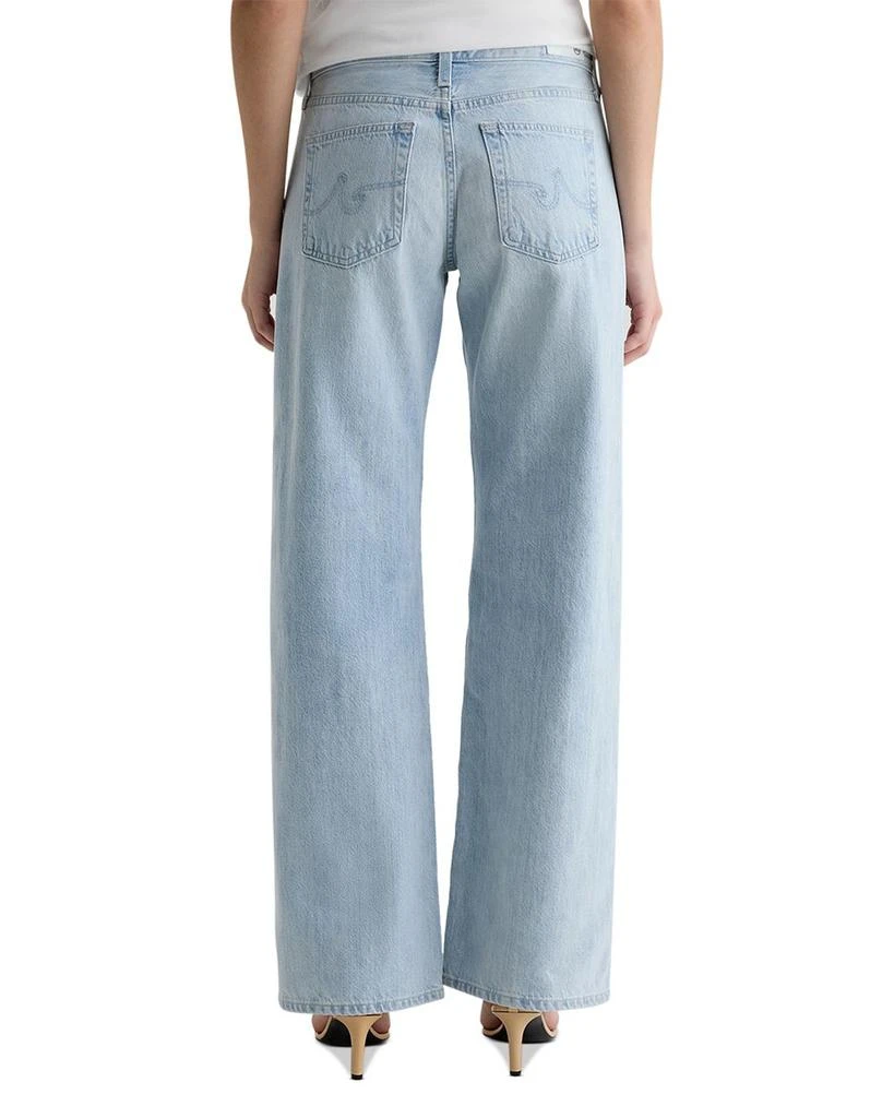 AG Adria Low Rise Wide Leg Jeans in Sunfaded 3