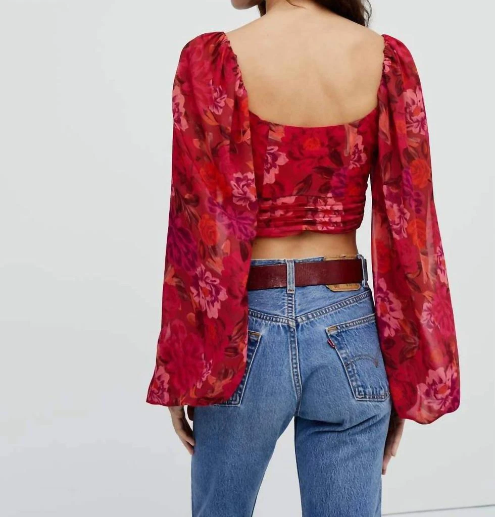 For Love & Lemons Trisha Crop Top 3