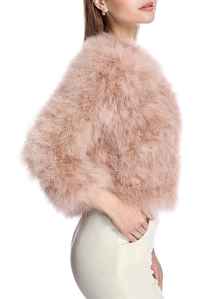 Maximilian Feather Bolero Jacket 4