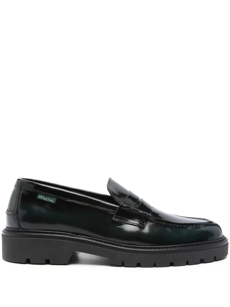 PS PAUL SMITH MENS SHOE BOLZANO DARK GREEN 1