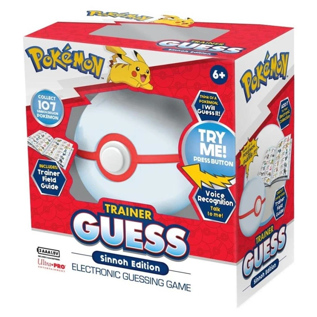 Ultra Pro Pokemon Sinnoh Zanzoon Electronic Trainer Guess Board Game 1