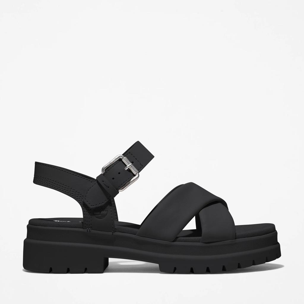 Timberland Women's London Vibe Cross-Strap Sandal