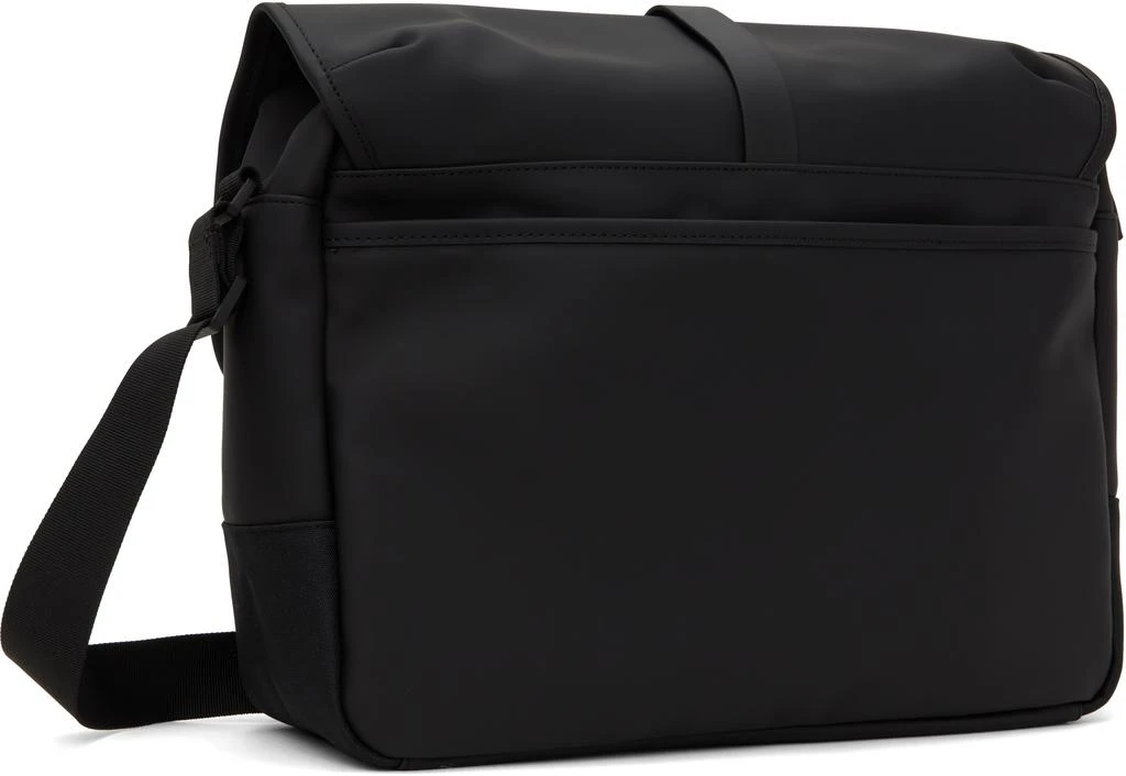 RAINS Black Messenger Bag 3