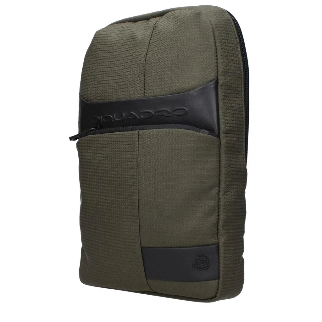 PIQUADRO Piquadro Green Fabric Crossbody Bags 2