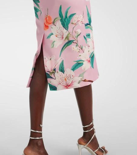 Larissa floral satin midi dress  On Sale Now with Up to 50% Off | Discover  Exclusive Deals & Savings at BeyondStyle  Authentic Leo Lin m|dresses |women|midi dresses|clothing|o|w|e|leo lin|designers|n with Limited-Time  Discounts,