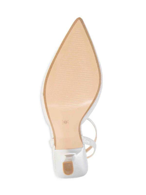 BCBG Ipany Ankle Strap Crystal Pumps 5