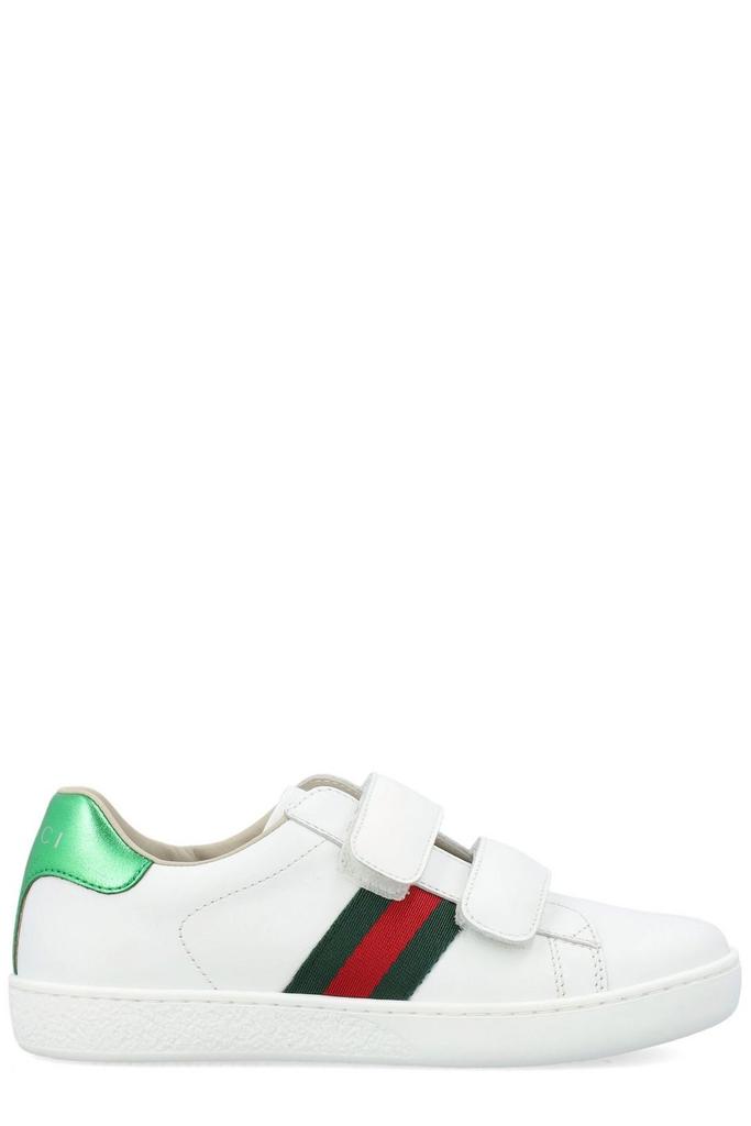 Gucci Kids Gucci Kids Ace Round Toe Sneakers