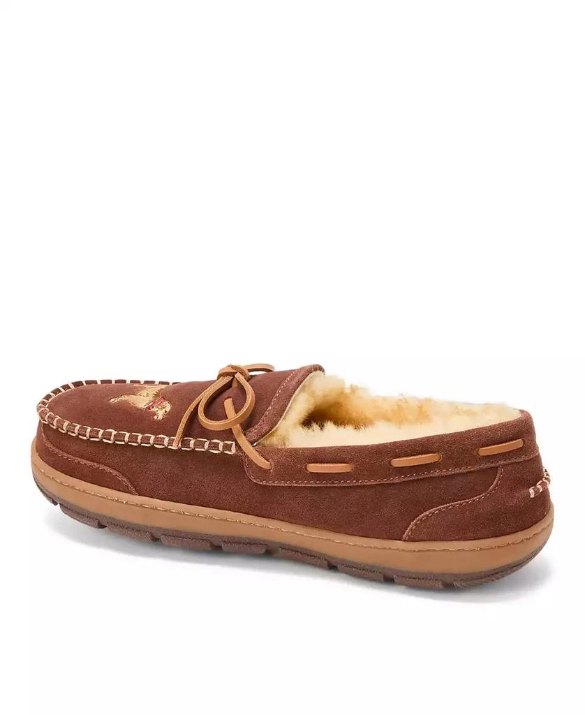 Dear Foams Men's Forster Genuine Shearling Moccasin Slippers 2