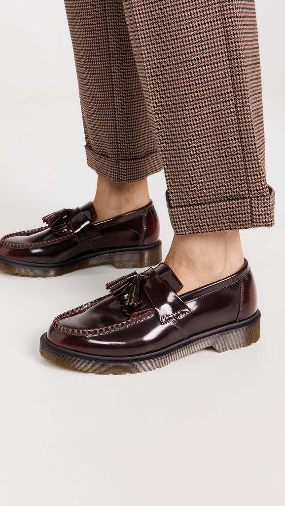 Dr. Martens Adrian Cherry Red Arcadia Loafers