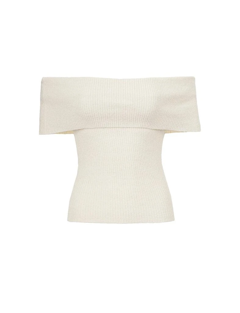 Pixie Market Popcorn Knit Off-The-Shoulder Top-BESTSELLER 5