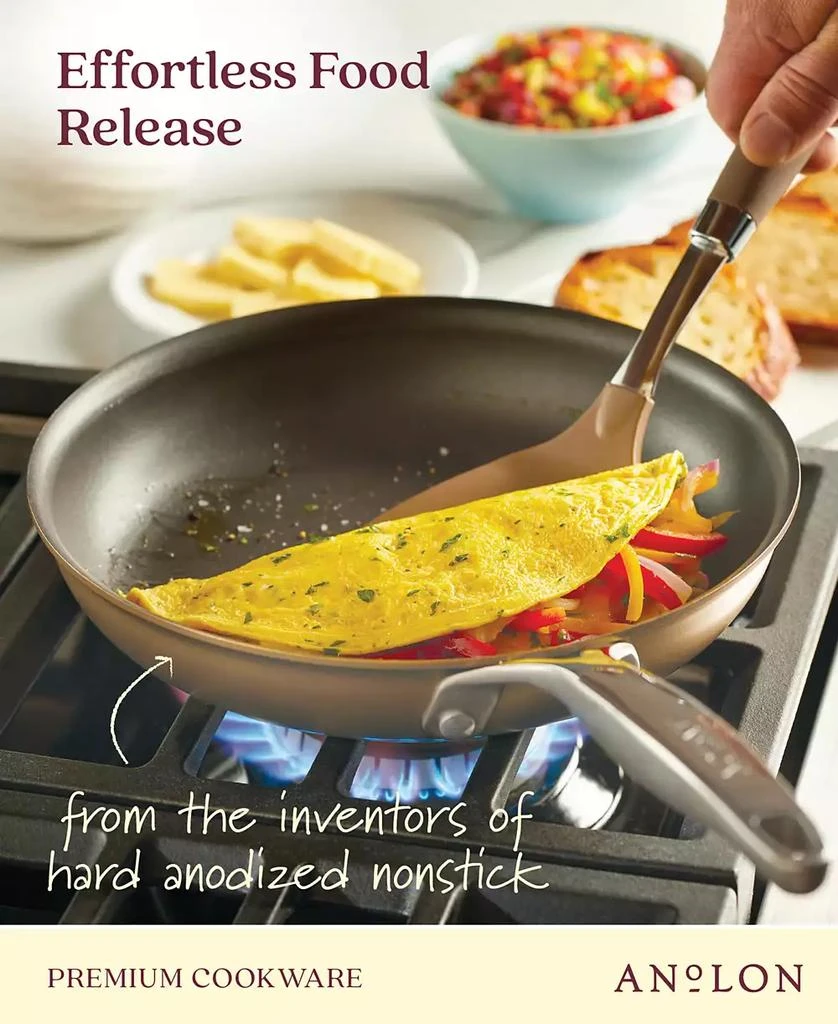 Anolon Ascend Hard Anodized Nonstick Cookware Set, 10 Piece 9