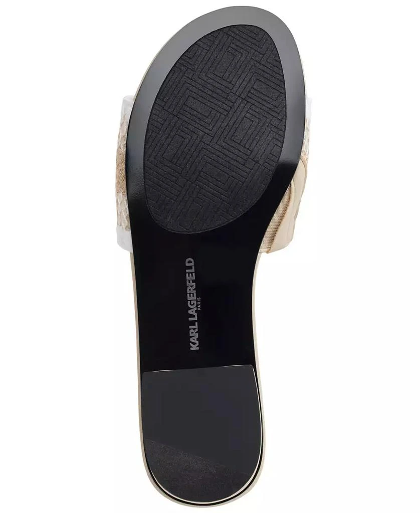 Karl Lagerfeld Paris Women's Cairra Flat Sandals 5