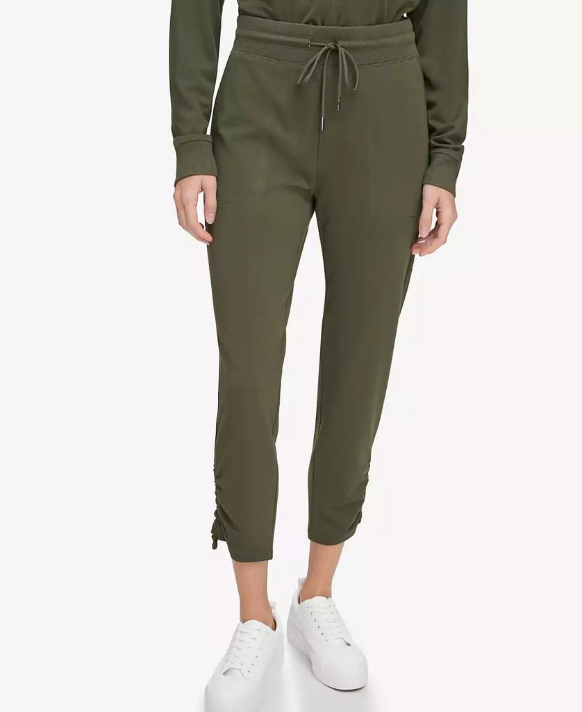 Marc New York by Andrew Marc Women's Jersey Cinch-Hem Ankle Pants