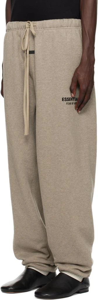 Essentials Gray Fleece Essential Sweatpants 4