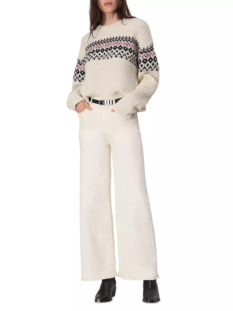 Rag & Bone Leigh Fair Isle-Style Crewneck Sweater 2
