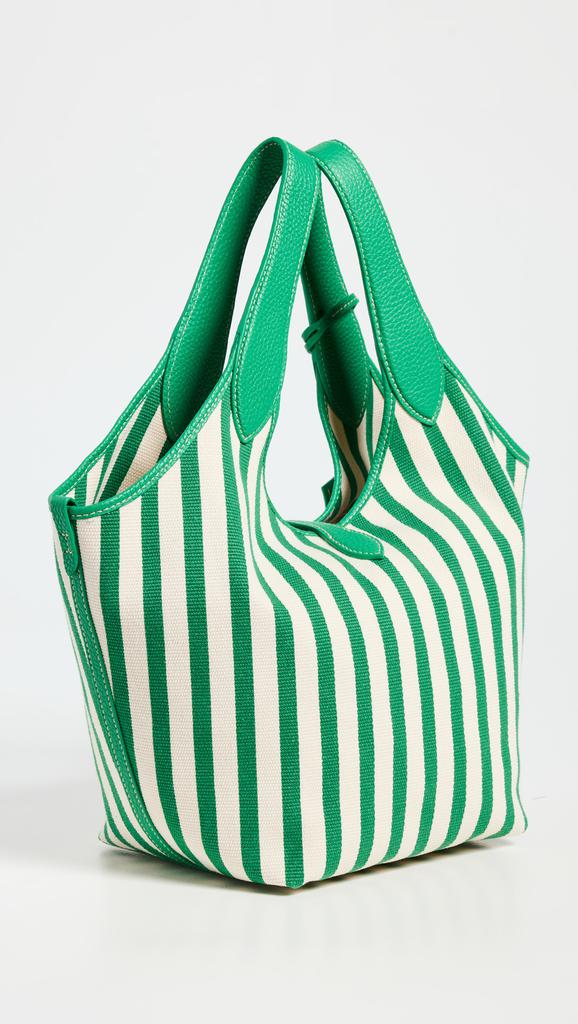 【Polo Ralph Lauren 】Stripe Polo Canvas Medium Tote トート Ralph Lauren Stripe Polo Canvas Medium Tote - Women's Polo