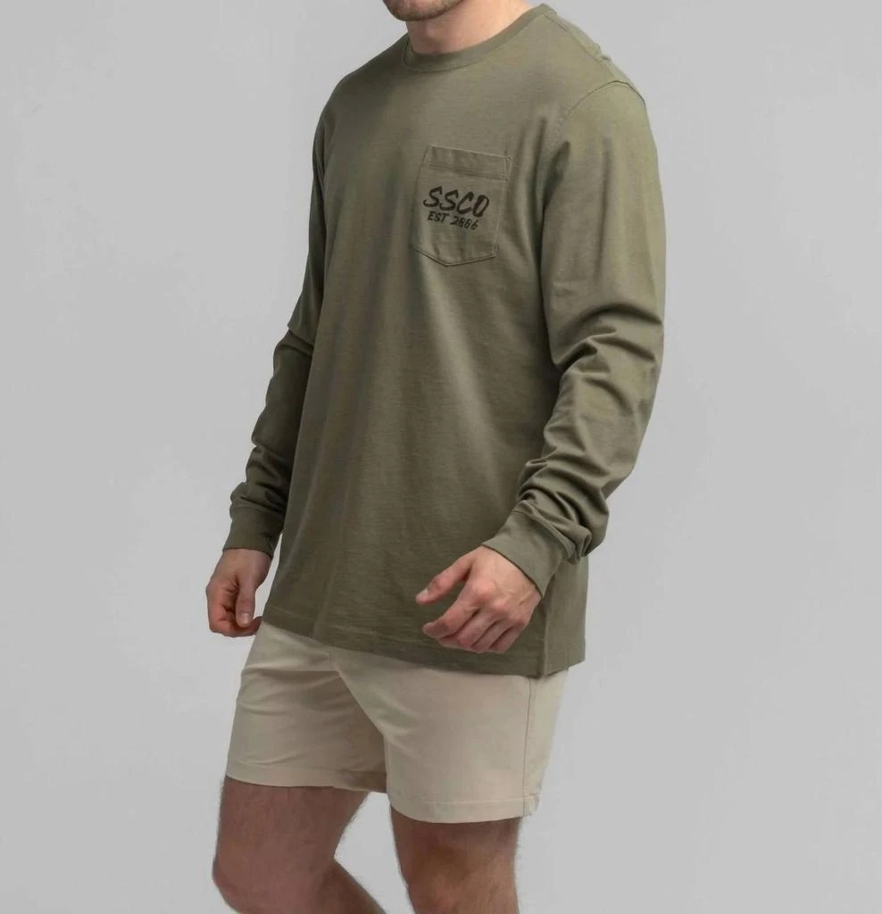 Southern Shirt Company Bayou Retriever Tee In Green