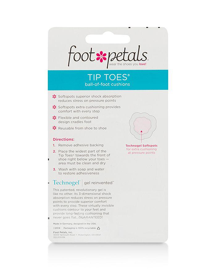 Foot Petals Technogel® with Softspots Tip Toes Cushions