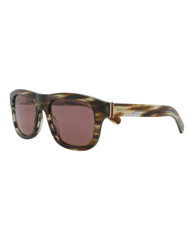 Gucci Square-Frame Recycled Acetate Sunglasses