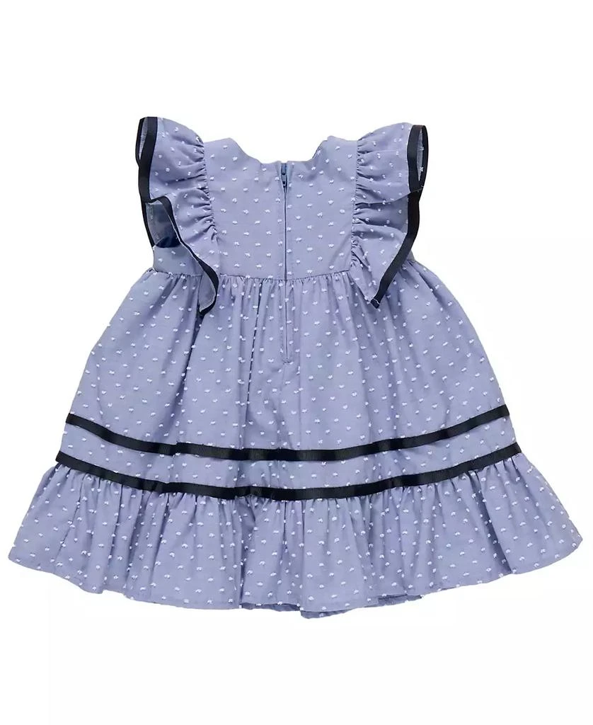 Bonnie Baby Baby Girls 2-Piece Clip Dot Nautical Dress 2