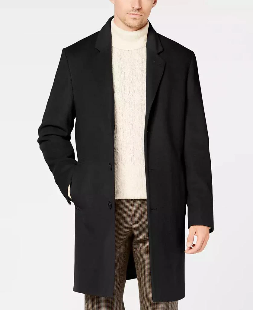 Michael Kors Michael Kors Men's Madison Wool Blend Modern-Fit Overcoat 2