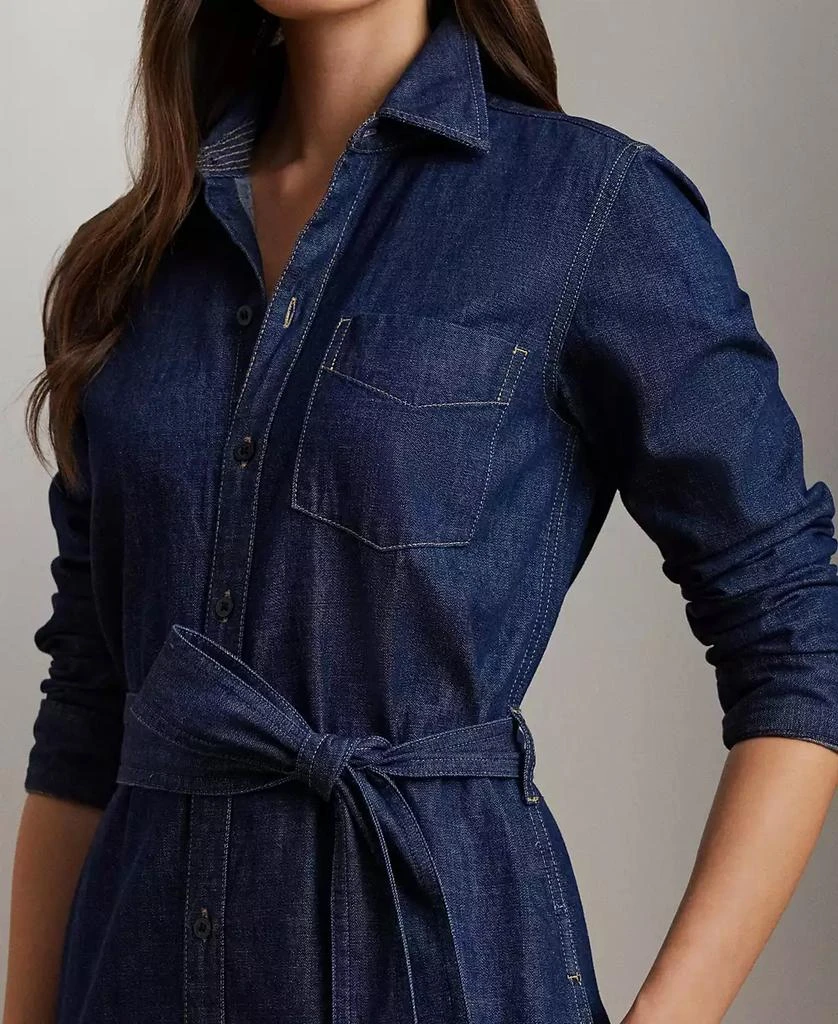 Ralph Lauren Belted Denim Shirtdress 4
