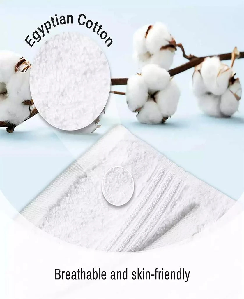 Superior Solid Quick Drying Egyptian Cotton 8 Piec 2