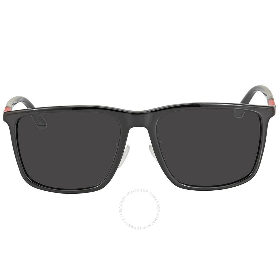 Emporio Armani Dark Grey Square Men's Sunglasses EA4161F 501787 58 1