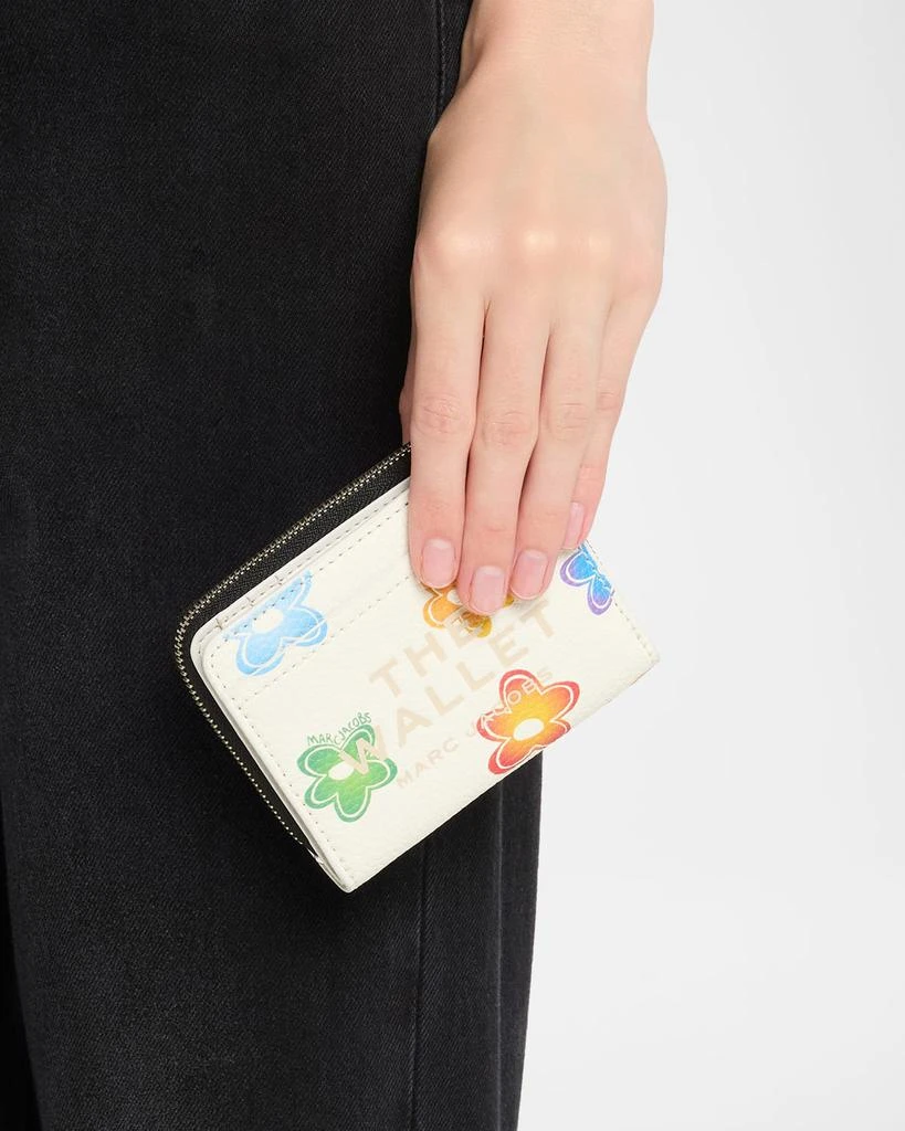 Marc Jacobs Wild Daisy-Print Leather Wallet 2