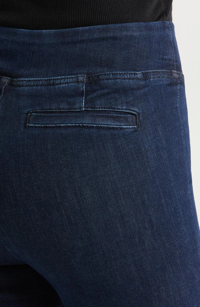 FRAME Jetset Pintuck Organic Cotton Blend Flare Jeans 4