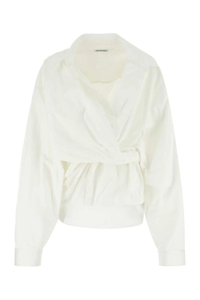 Balenciaga Balenciaga Wrap Long-Sleeved Shirt 1
