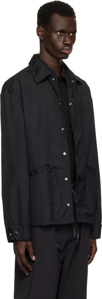 Toga Virilis Black Nylon Ox Jacket 2