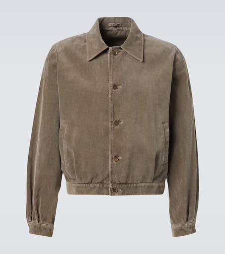 Shop Cotton corduroy blouson jacket on Sale at BeyondStyle – Get