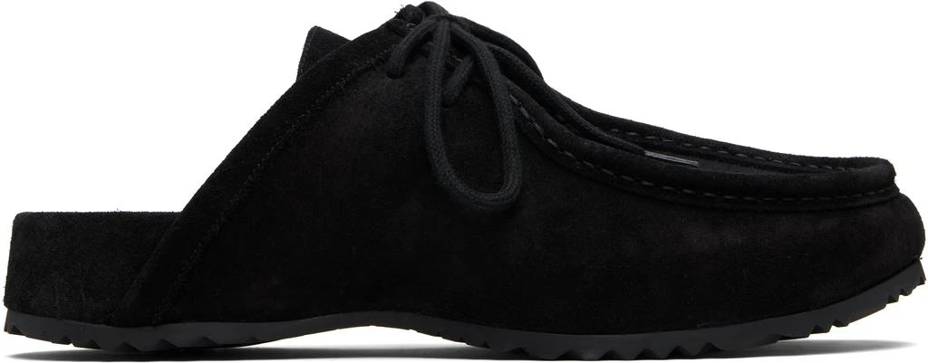 Dries Van Noten Black Suede Clogs 1