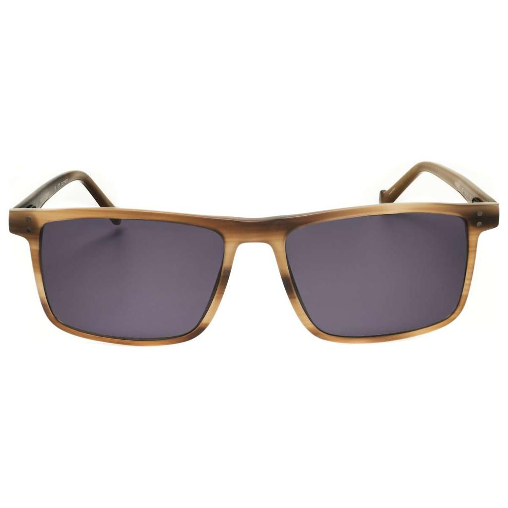 Hackett Hackett Men's Brown Rectangular Sunglasses