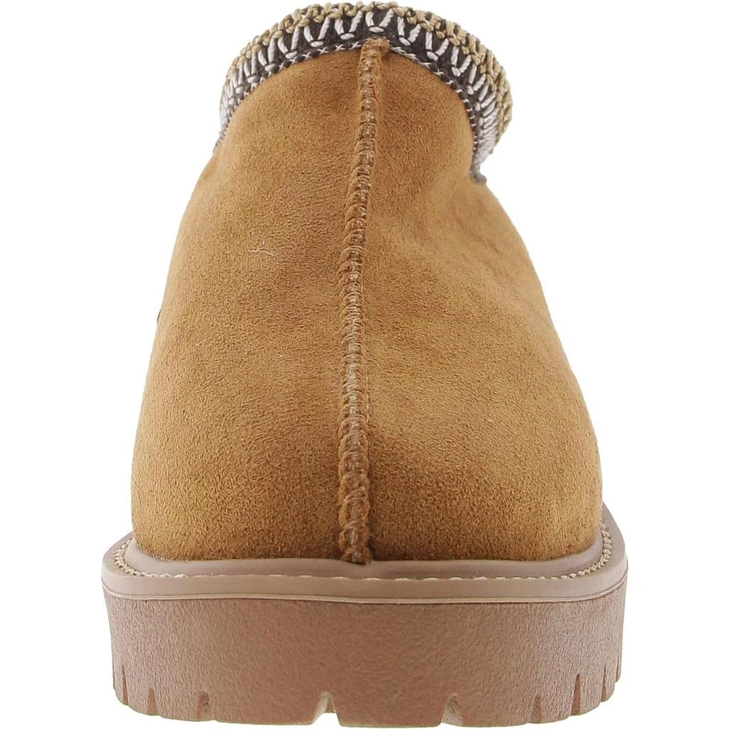 Anne Klein Daylin Womens Faux Fur Faux Suede Clogs 2