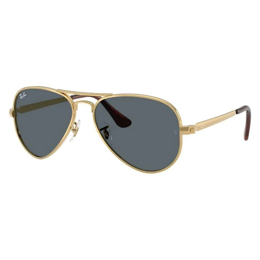 Ray-Ban Aviator Max Blue Pilot Unisex Sunglasses RB3925 001/R5 58